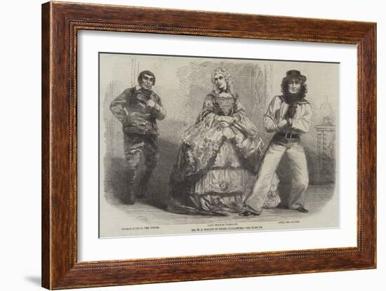 Mr W S Woodin in Three Characters-Frederick John Skill-Framed Giclee Print