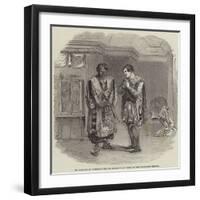 Mr Wallack as Othello, and Mr Macready as Iago, at the Haymarket Theatre-null-Framed Giclee Print