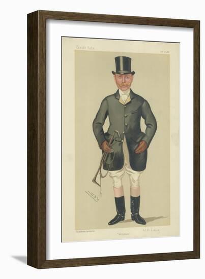 Mr Walter Hume Long-Sir Leslie Ward-Framed Giclee Print