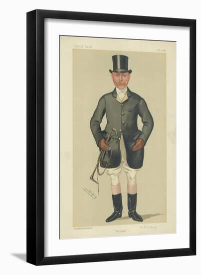 Mr Walter Hume Long-Sir Leslie Ward-Framed Giclee Print