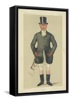 Mr Walter Hume Long-Sir Leslie Ward-Framed Stretched Canvas