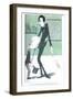 Mr Wb Yeats, Presenting Mr George Moore to the Queen of Fairies, 1904-Max Beerbohm-Framed Giclee Print