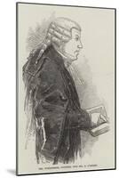 Mr Whiteside, Counsel for Mr S O'Brien-null-Mounted Giclee Print