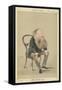 Mr Wilkie Collins-Adriano Cecioni-Framed Stretched Canvas