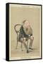 Mr Wilkie Collins-Adriano Cecioni-Framed Stretched Canvas