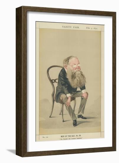 Mr Wilkie Collins-Adriano Cecioni-Framed Giclee Print