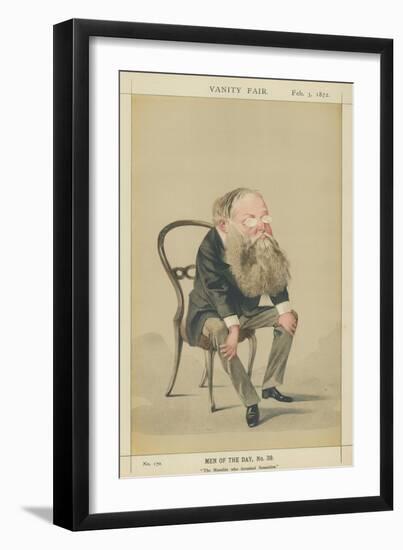 Mr Wilkie Collins-Adriano Cecioni-Framed Giclee Print