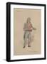 Mr William - the Haunted Man and the Ghost's Bargain, C.1920s-Joseph Clayton Clarke-Framed Giclee Print