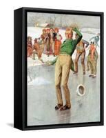 Mr Winkle on the Ice, 1915-Frank Reynolds-Framed Stretched Canvas