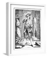 Mr Woodward in the Character of Mercutio, 1753-null-Framed Giclee Print