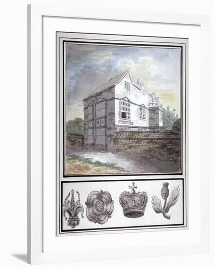 Mr Worsley's School, Hackney, London, C1790-null-Framed Giclee Print