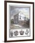 Mr Worsley's School, Hackney, London, C1790-null-Framed Giclee Print