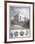 Mr Worsley's School, Hackney, London, C1790-null-Framed Giclee Print