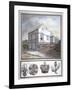 Mr Worsley's School, Hackney, London, C1790-null-Framed Giclee Print