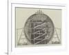 Mr Wyld's Model of the Earth, Sectional View-null-Framed Giclee Print