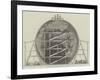 Mr Wyld's Model of the Earth, Sectional View-null-Framed Giclee Print