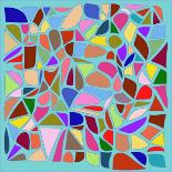 The Of Abstract Geometrical-MritaX-Mounted Art Print