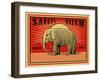 MRoagn Elephant Matches-Mark Rogan-Framed Art Print