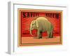 MRoagn Elephant Matches-Mark Rogan-Framed Art Print