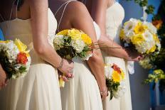 Bridal Wedding Flowers and Bouquets-mrorange002-Photographic Print
