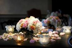Wedding Bouquet Flower Arrangement-mrorange002-Mounted Photographic Print
