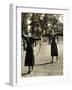 Mrs. A. E. Williamson and Mrs. Ingo Simon in the Firing Line-null-Framed Photographic Print