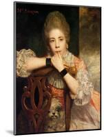 Mrs. Abington, 1771-Sir Joshua Reynolds-Mounted Giclee Print