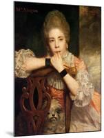 Mrs. Abington, 1771-Sir Joshua Reynolds-Mounted Giclee Print