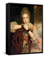 Mrs. Abington, 1771-Sir Joshua Reynolds-Framed Stretched Canvas