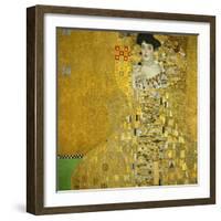 Mrs. Adele Bloch-Bauer, 1907-Gustav Klimt-Framed Giclee Print