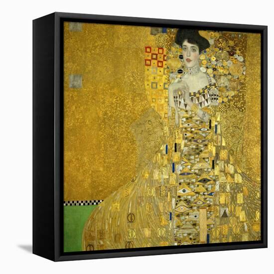 Mrs. Adele Bloch-Bauer, 1907-Gustav Klimt-Framed Stretched Canvas