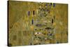 Mrs. Adele Bloch-Bauer. Deatil of dress Oil on canvas (1907) Overall size 138 x 138 cm.-Gustav Klimt-Stretched Canvas