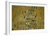 Mrs. Adele Bloch-Bauer. Deatil of dress Oil on canvas (1907) Overall size 138 x 138 cm.-Gustav Klimt-Framed Giclee Print