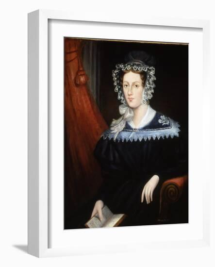 Mrs Ann Jane Carlisle, C.1828-32-null-Framed Giclee Print