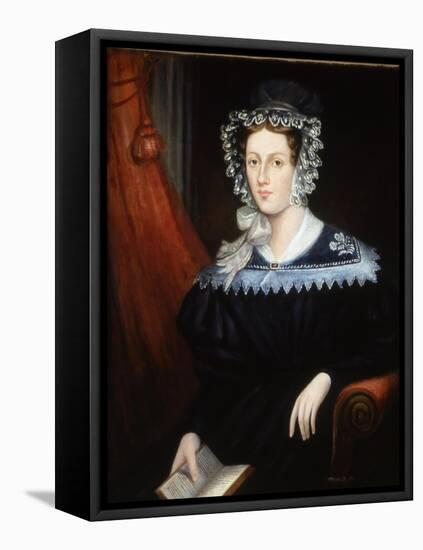 Mrs Ann Jane Carlisle, C.1828-32-null-Framed Stretched Canvas