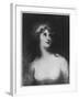 'Mrs. Ann Pitt', c1790, (1917)-George Romney-Framed Giclee Print