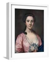 Mrs Ballack, Late 18th-Early 19th Century-Daniel Gardner-Framed Giclee Print