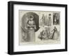 Mrs Bancroft's Tableaux Vivants-null-Framed Premium Giclee Print