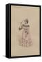 Mrs Bayham Badger, C.1920s-Joseph Clayton Clarke-Framed Stretched Canvas