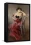 Mrs Bell-Giovanni Boldini-Framed Stretched Canvas