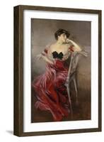 Mrs Bell-Giovanni Boldini-Framed Giclee Print