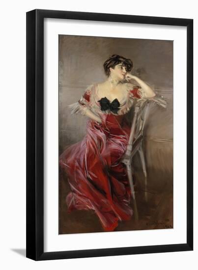 Mrs Bell-Giovanni Boldini-Framed Giclee Print