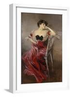 Mrs Bell-Giovanni Boldini-Framed Giclee Print