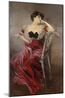 Mrs Bell-Giovanni Boldini-Mounted Giclee Print