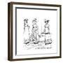 Mrs. Bennet and Her Two Youngest Girls', Illustration from 'Pride and Prejudice' by Jane Austen,…-Hugh Thomson-Framed Giclee Print