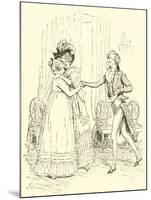 Mrs Bennet Welcomes Lydia and Her Husband-Hugh Thomson-Mounted Giclee Print