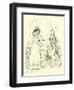 Mrs Bennet Welcomes Lydia and Her Husband-Hugh Thomson-Framed Giclee Print