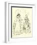 Mrs Bennet Welcomes Lydia and Her Husband-Hugh Thomson-Framed Giclee Print