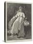 Mrs Bernard-Beere in La Tosca, at the Garrick Theatre-Thomas Walter Wilson-Stretched Canvas