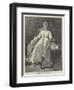 Mrs Bernard-Beere in La Tosca, at the Garrick Theatre-Thomas Walter Wilson-Framed Giclee Print